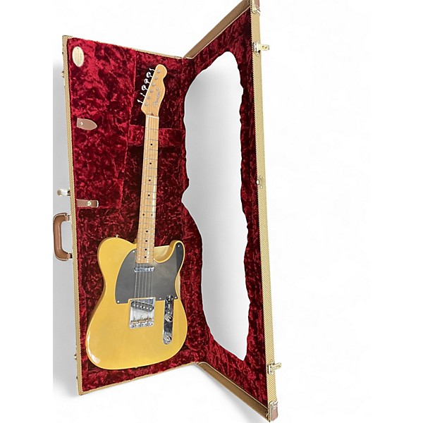 Used Fender 1952 American Vintage Telecaster Butterscotch Blonde Solid Body Electric Guitar