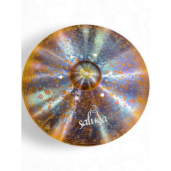 Used Saluda 19in prototype electrified Cymbal