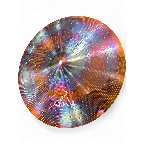 Used Saluda 20in prototype electrified Cymbal