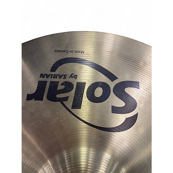 Used SABIAN 14in SOLAR Cymbal