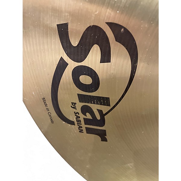 Used SABIAN 20in SOLAR Cymbal