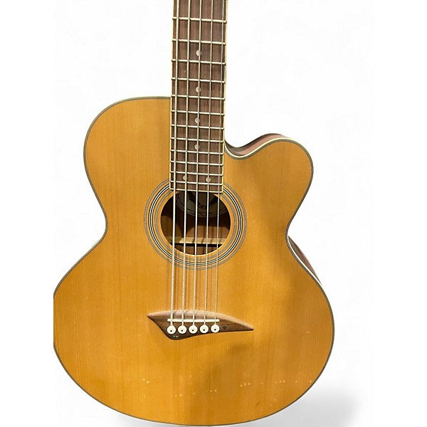 Used Dean EABC5 NATURAL Acoustic Bass Guitar