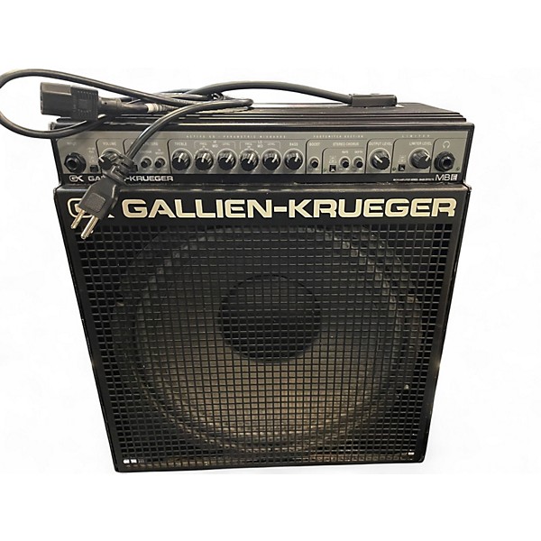 Used Gallien-Krueger MB150E-112 III 150W 1x12 Bass Combo Amp