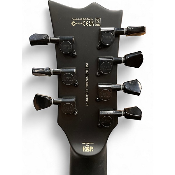 Used Ltd EC257 Black Solid Body Electric Guitar