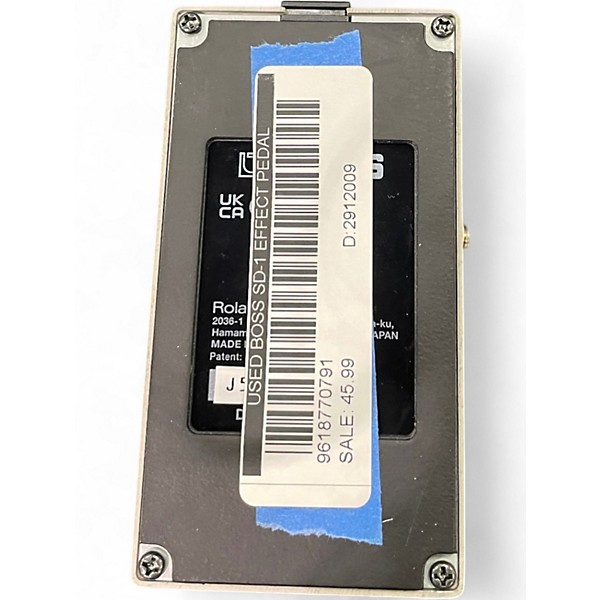 Used BOSS SD-1 Effect Pedal