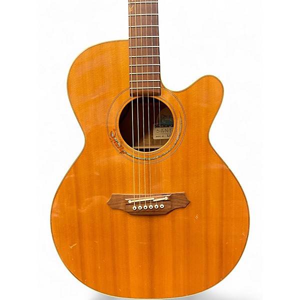 Used Takamine LTD97 Natural Acoustic Guitar