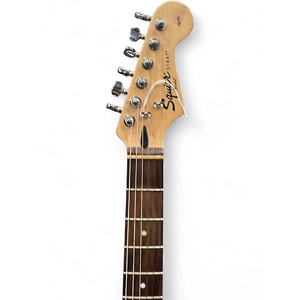 Used Squier Affinity Stratocaster Black Solid Body Electric Guitar