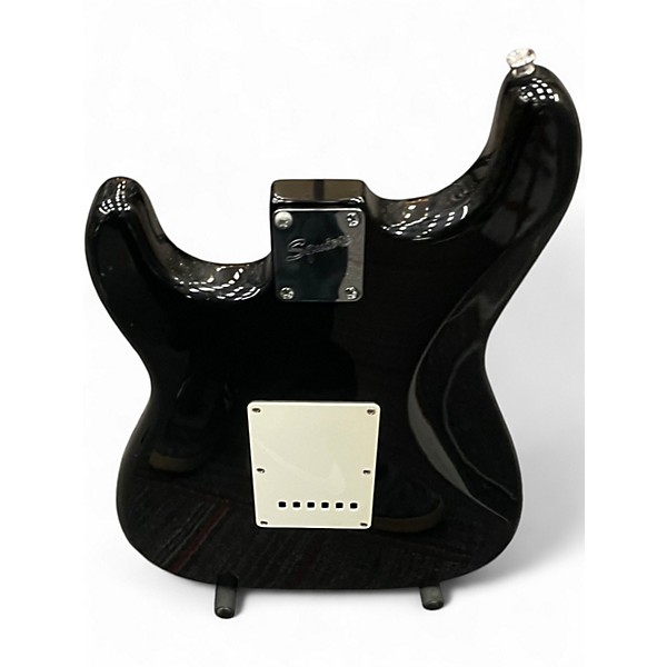 Used Squier Affinity Stratocaster Black Solid Body Electric Guitar