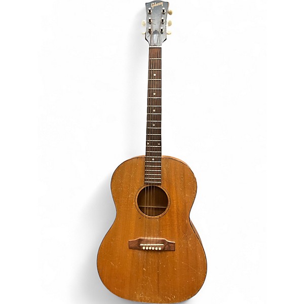 Vintage 1966 Gibson LG-0 Natural Acoustic Guitar