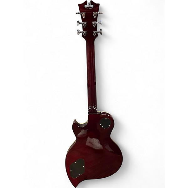 Used D'Angelico Premier TD Trans Red Solid Body Electric Guitar