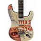 Used Silvertone Tito's Promotional Natural Solid Body Electric Guitar
