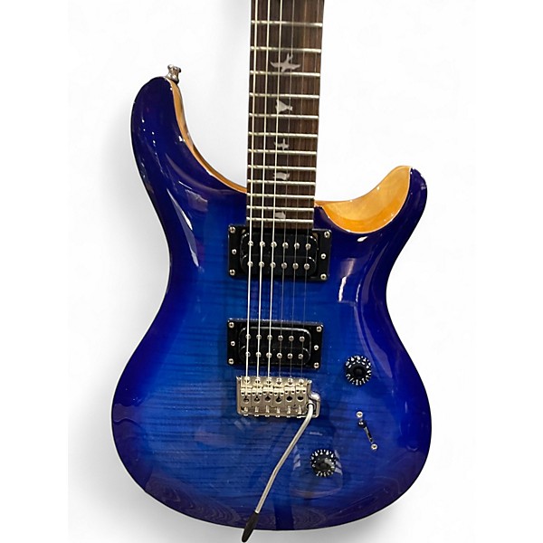 Used PRS SE Custom 24 Blue Sapphire Solid Body Electric Guitar