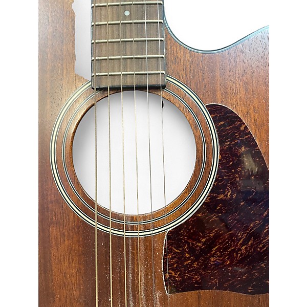 Used Ibanez AW54CE-OPN MAGHOGONY Acoustic Electric Guitar