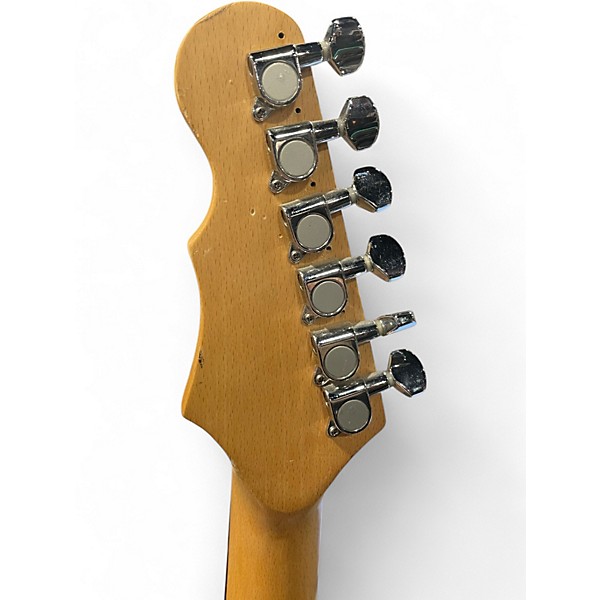 Used Mahar Stratocaster  Alpine White Solid Body Electric Guitar