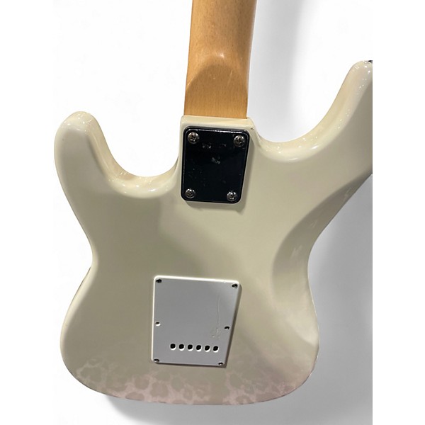 Used Mahar Stratocaster  Alpine White Solid Body Electric Guitar