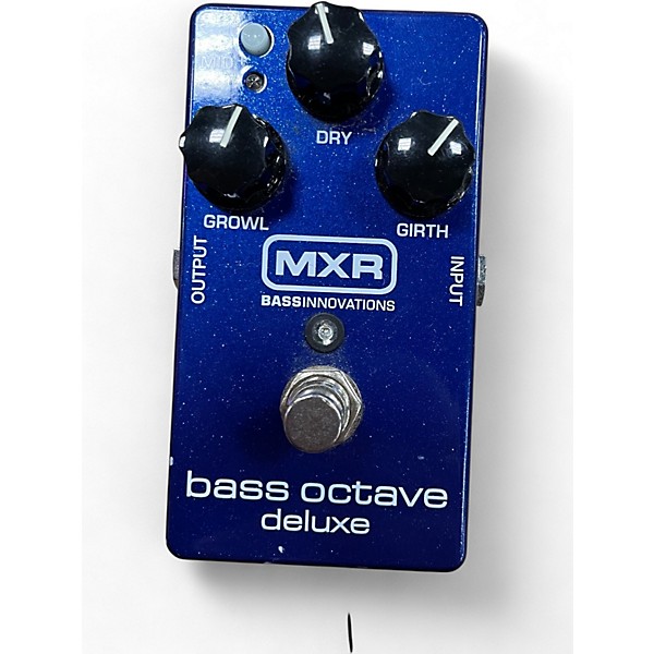 Used MXR M288 Bass Octave Deluxe Bass Effect Pedal