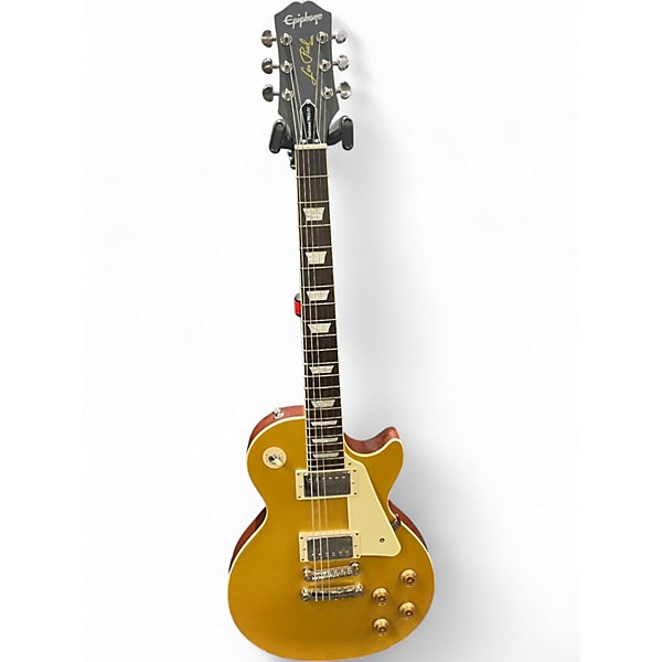 Used Epiphone Les Paul Traditional Pro IV Gold Top Solid Body Electric Guitar