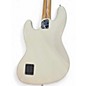 Used Fender Player Plus Jass Bass White Electric Bass Guitar