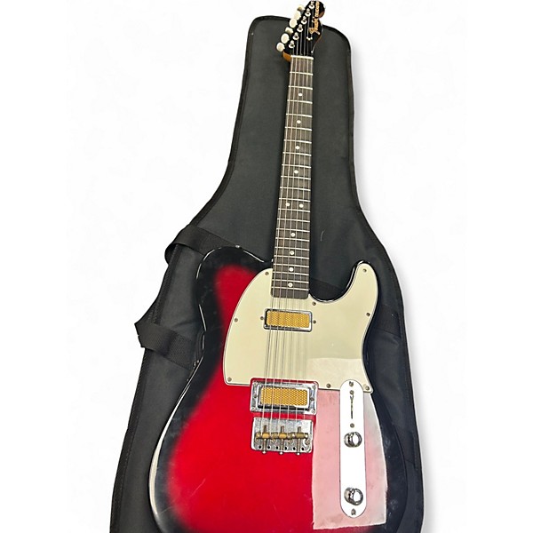 Used Fender Gold Foil Telecaster  Candy Apple Red Solid Body Electric Guitar