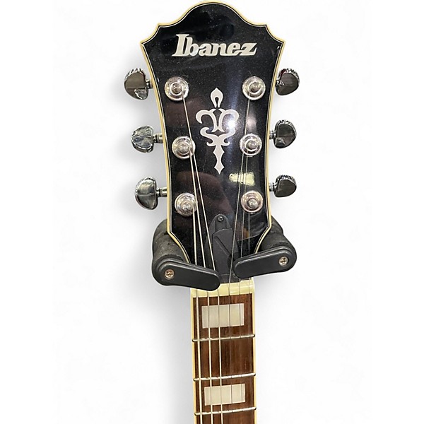 Used Ibanez AF75 Trans Red Sunburst Hollow Body Electric Guitar