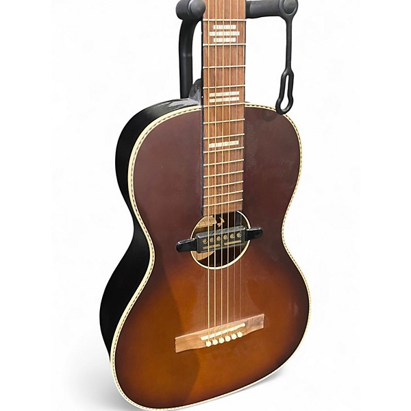 Used Recording King RPS-7-e Tobacco Sunburst Acoustic Electric Guitar