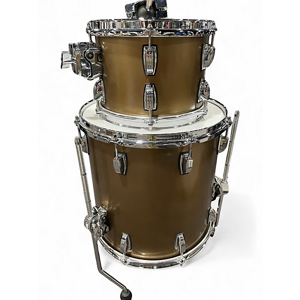 Used Ludwig 5 Piece Classic Maple Matte Gold Drum Kit