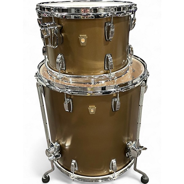 Used Ludwig 5 Piece Classic Maple Matte Gold Drum Kit