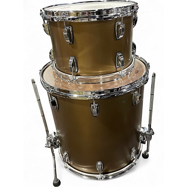 Used Ludwig 5 Piece Classic Maple Matte Gold Drum Kit
