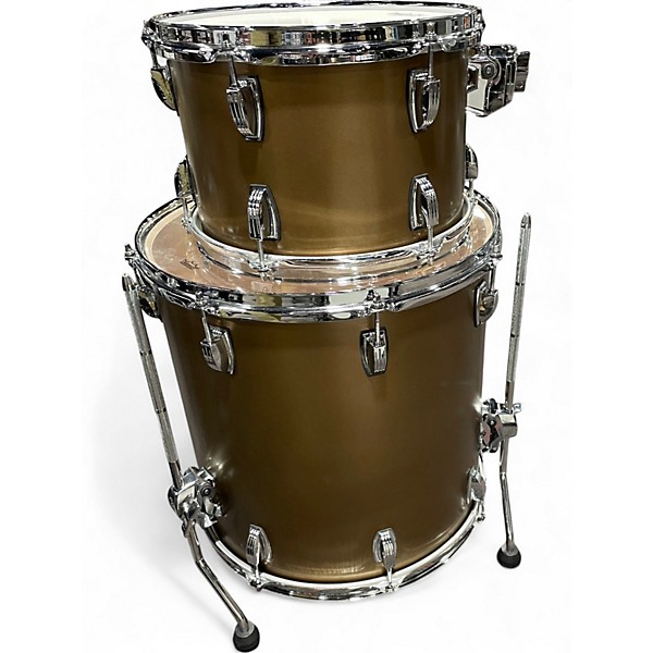 Used Ludwig 5 Piece Classic Maple Matte Gold Drum Kit