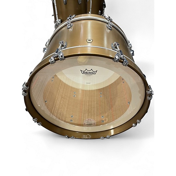 Used Ludwig 5 Piece Classic Maple Matte Gold Drum Kit