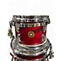 Used Gretsch Drums 5 Piece USA Custom Satin Red Drum Kit