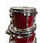 Used Gretsch Drums 5 Piece USA Custom Satin Red Drum Kit