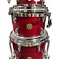 Used Gretsch Drums 5 Piece USA Custom Satin Red Drum Kit