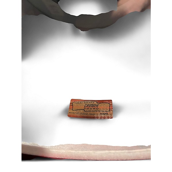 Used Gretsch Drums 5 Piece USA Custom Satin Red Drum Kit