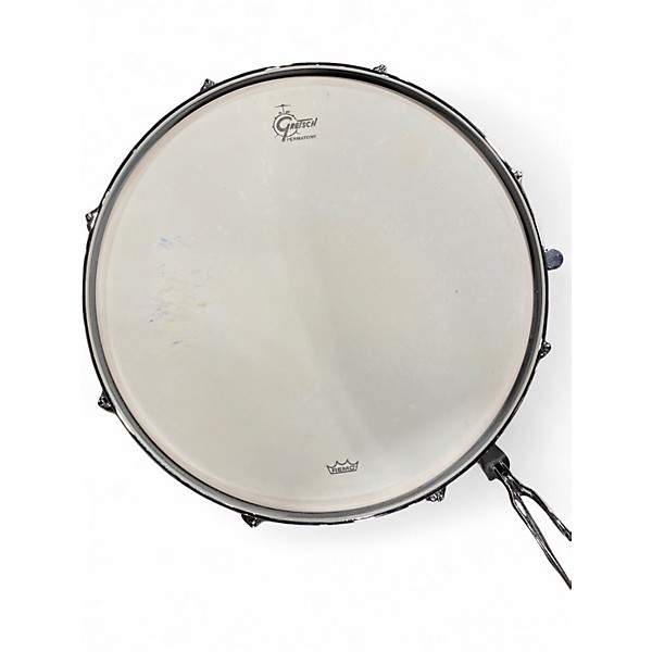 Used Gretsch Drums 5 Piece USA Custom Satin Red Drum Kit