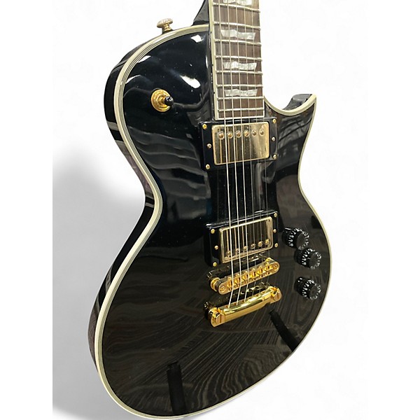 Used ESP EC-256 BLACK Solid Body Electric Guitar