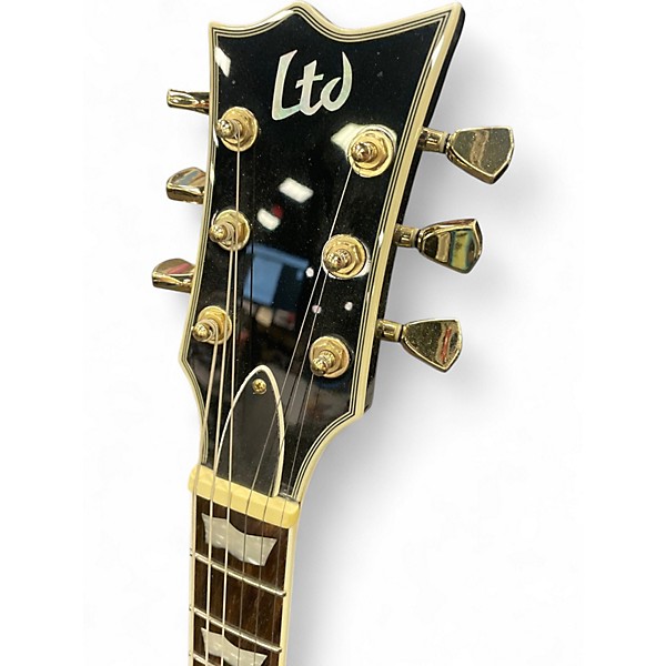 Used ESP EC-256 BLACK Solid Body Electric Guitar