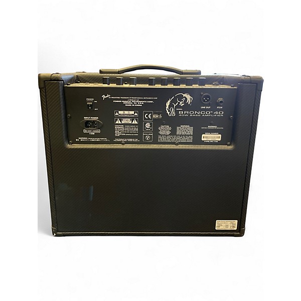 Used Fender Bronco 40 40W 1x10 Bass Combo Amp
