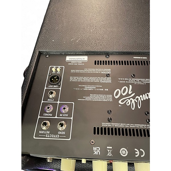 Used Fender Rumble 100 1x15 100W Bass Combo Amp