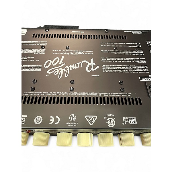 Used Fender Rumble 100 1x15 100W Bass Combo Amp