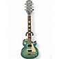 Used Epiphone Les Paul Traditional Pro IV Blue Burst Solid Body Electric Guitar thumbnail