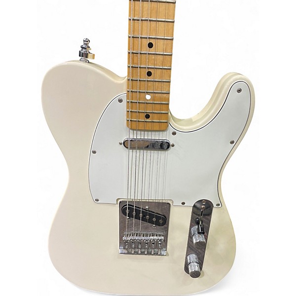 Used Fender Player Telecaster Olympic White Solid Body Electric Guitar