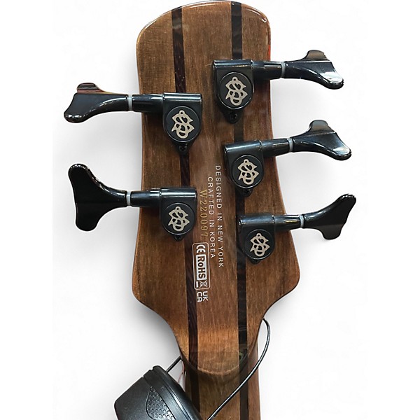 Used Spector DIMENSION 5 MULTI-SCALE BURL Electric Bass Guitar