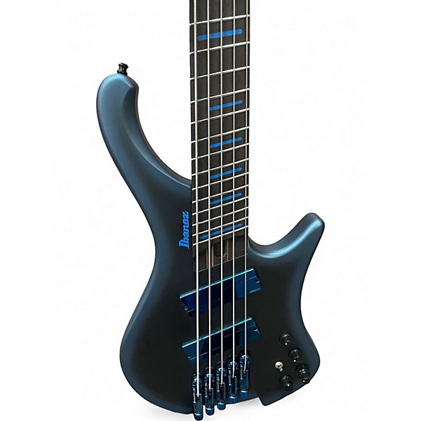 Used Ibanez EHB5MSBSP MIDNIGHT ARCTIC OCEAN MATTE Electric Bass Guitar