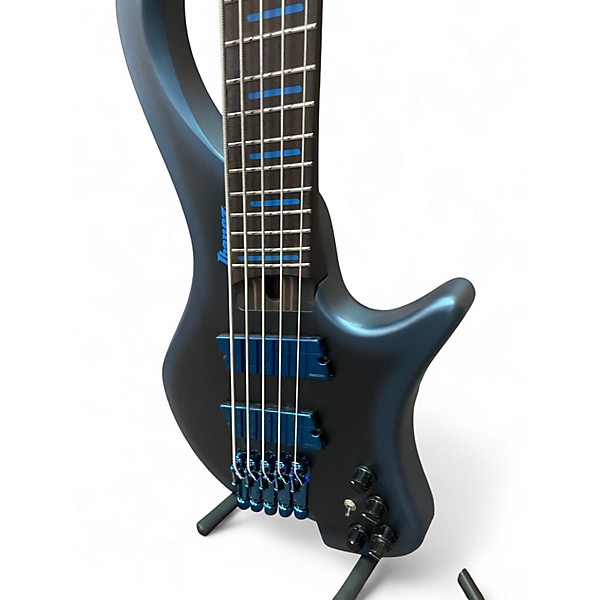 Used Ibanez EHB5MSBSP MIDNIGHT ARCTIC OCEAN MATTE Electric Bass Guitar