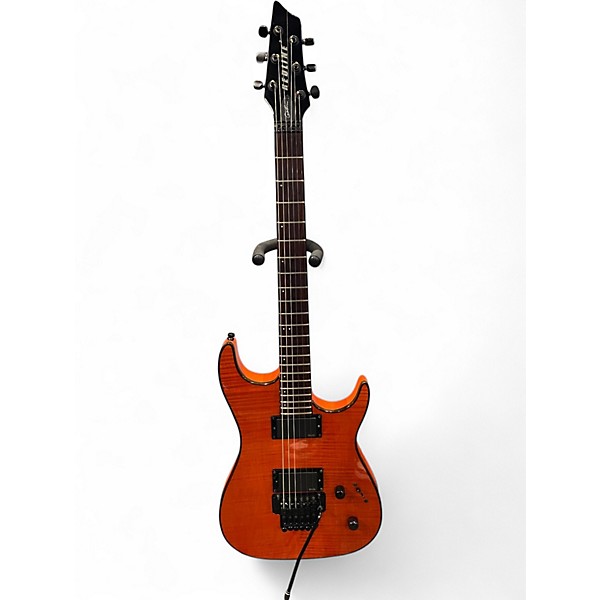 Used Godin redline Orange Solid Body Electric Guitar