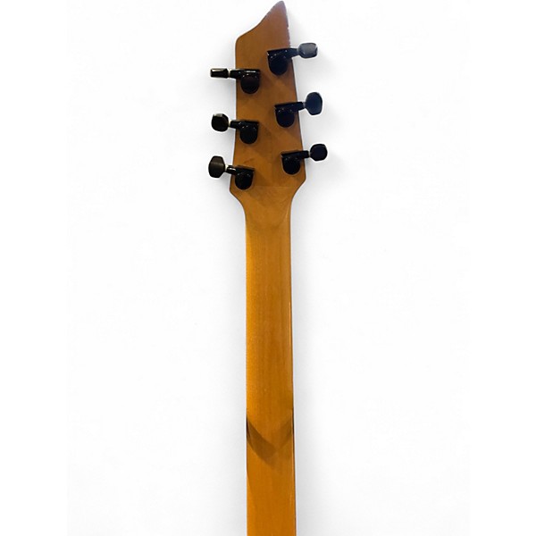 Used Godin redline Orange Solid Body Electric Guitar