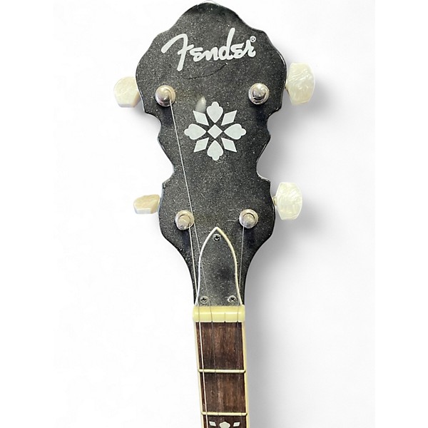 Used Fender FB54 5 String Natural Banjo