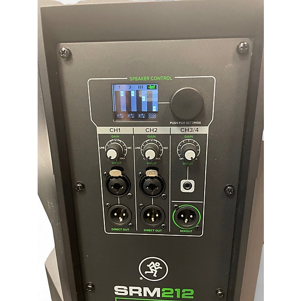 Used Mackie SRM212 Powered Speaker