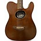 Used Squier TELECOUSTIC Natural Acoustic Electric Guitar